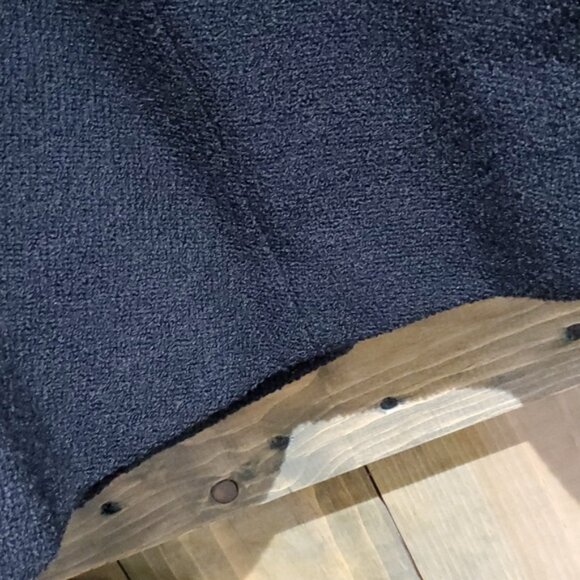 VINTAGE DEARDON BLACK LONG COAT WITH FUR COLLAR AND TRIM - Picture 15 of 16